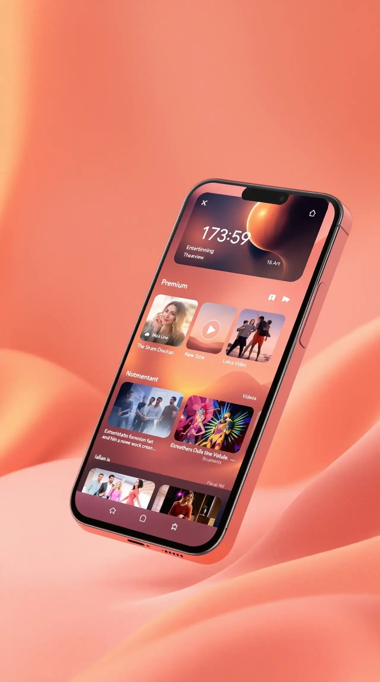 搜短剧APP界面示意